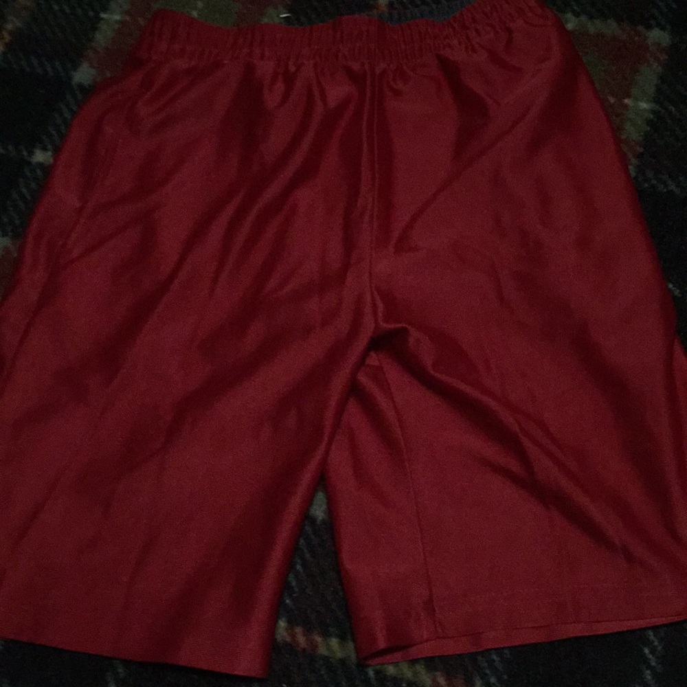 Red athletic Shorts